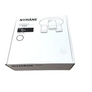 Ikea Nymane Nymane Ceiling Spotlight 3 Lights White 903.597.73